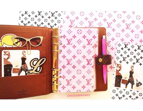 louis vuitton mm planner inserts|Louis Vuitton pens.